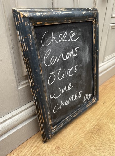Vintage painted wooden - painted,