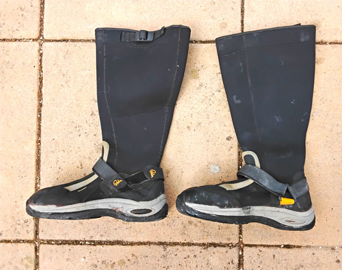 Sea kayaking boots - sea,