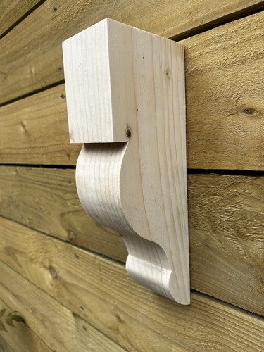 Pair bespoke wooden - a,