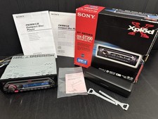Sony Car Cd Player Xplod FM 50w X4 CDX-GT200 Single Din Head Unit Front Aux In