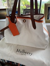 Mulberry Canvas Leather Tote