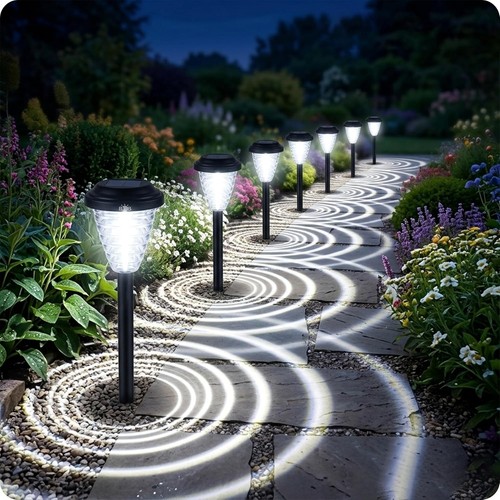 8pk pack solar stake lights - 8pk,