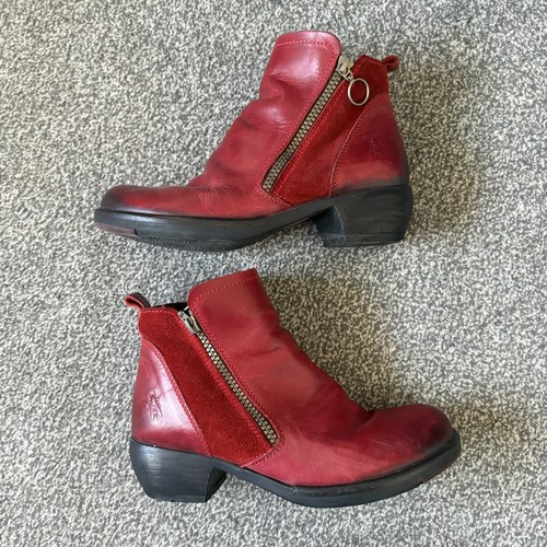 Fly london ladies meli red - london,