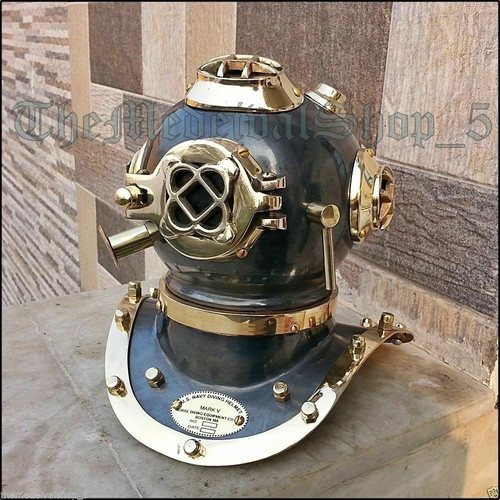Brass navy mark scuba deep - brass,