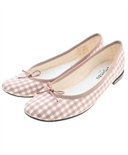 repetto Ballet Shoes/Opera Shoes PinkBeigexWhite(Check Pattern) 2200558753016
