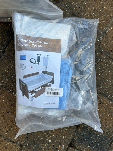 Inflatable shower bathtub kits - inflatable,