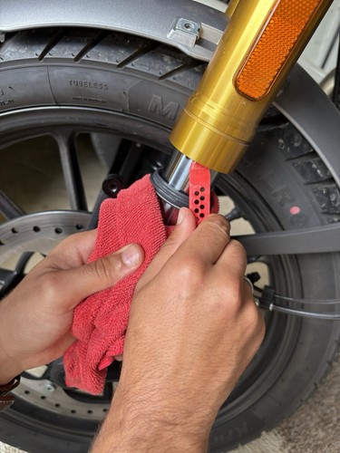 Motorcycle fork seal cleaner - motorcycle,