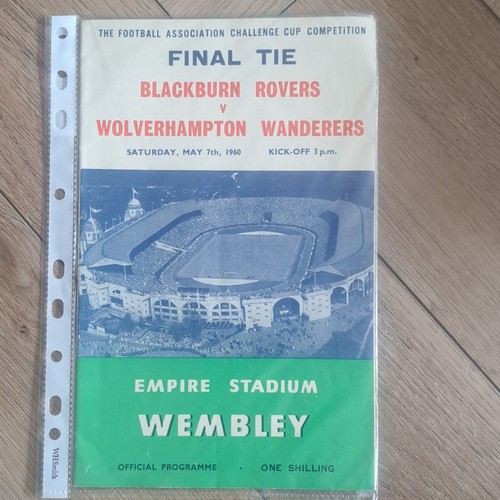 Condition 1960 cup final - vg, fa