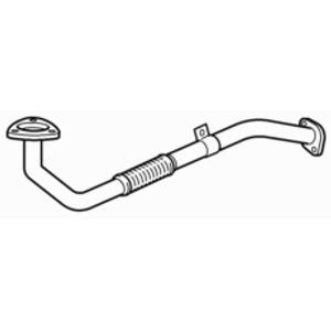 Front exhaust pipe - front, nissan