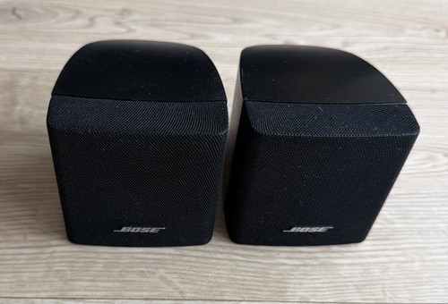 Pair bose black single cube - pair,