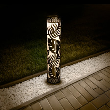 Palm Leaves Patterned Garden