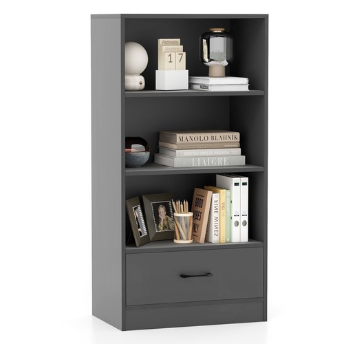 Tier wooden bookcase - 4,