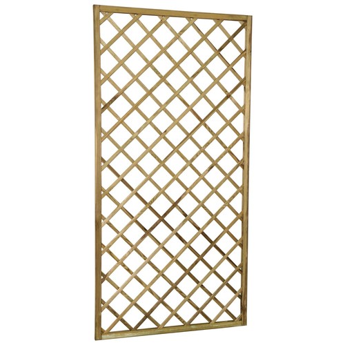 Diamond lattice trellis panel - trellis,