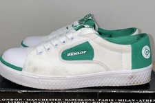 Dunlop Green Flash & White