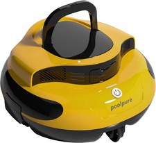 POOLPURE Pool Robot, 120 Minutes Powerful Cleaning, Double Motor, IPX8 Waterproo