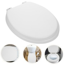 Slow Closing Toilet Seat Bay Cushion Round Padded Elongated