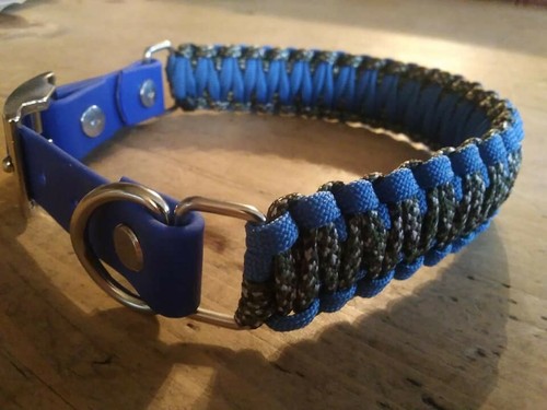 Handmade adjustable dog collar - adjustable,