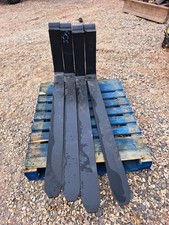 JCB 1500mm long 57mm pallet forks extra long fork tines manitou