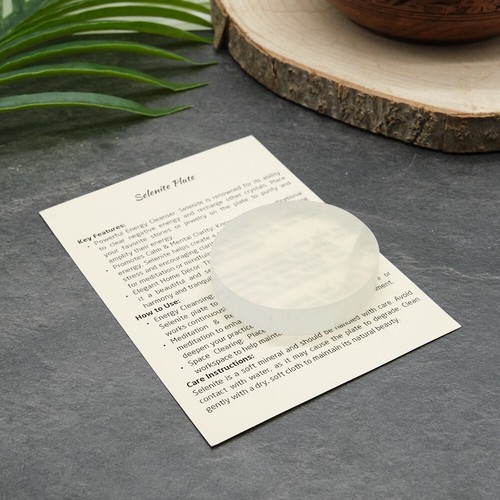 Selenite charging plate - charging,