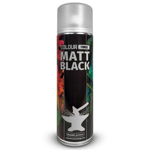 Colour forge matt black - colour, spray