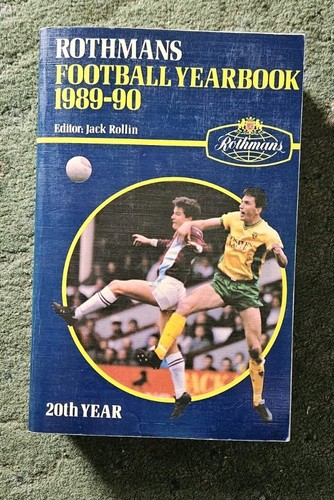 Rothmans football yearbook - rothmans,