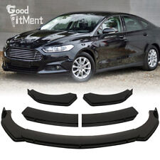 For Ford Mondeo MK4 MK5 Front Bumper Lip Spoiler Splitter Diffuser Glossy Black