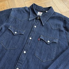 Levi's Denim Shirt Mens Blue