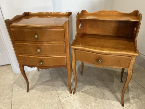 Pair french carved - carved, his