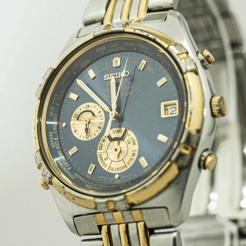 Vintage seiko world timer - seiko,