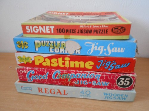 Jigsaw puzzles job lot vintage - jigsaw,