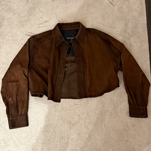 Massimo dutti brown - brown, suede