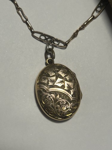 Gold filled ornate - gold, victorian