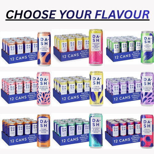 Dash water sparkling pack - dash,