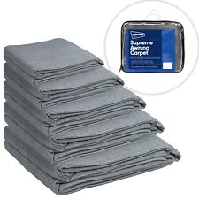 LEISUREWIZE AWNING CARPET CAMPING TENT CARAVAN BREATHABLE GREY GROUNDSHEET