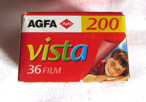 Agfa vista 200 35mm - vista, colour