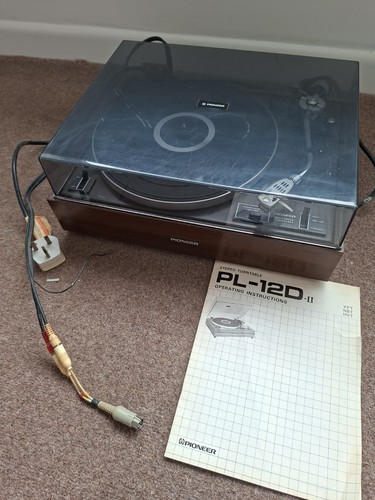 Vintage pioneer 12d ii - vintage,