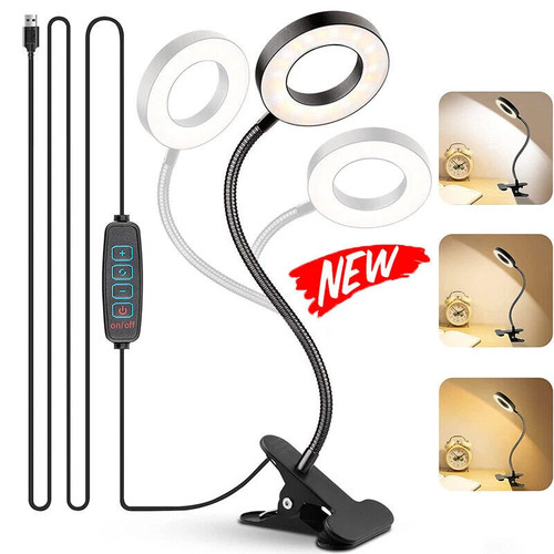 Led usb clamp clip - clip, on