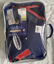 WeatherBeeta 1200D Foal 220g Standard Neck Rug II - Navy/Red/White