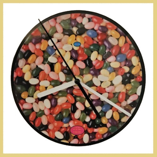 Vinyl record wall clock - vinyl,