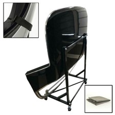 AUDI TT ROADSTER CONVERTIBLE ROOF HARDTOP STAND TROLLEY (BLACK) WITH FREE COVER