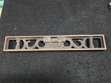 Vintage L.S. Starrett Machinists Double Plumb 12" Bench Level No. 132-12