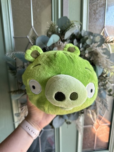 Angry birds green pig plush - green,