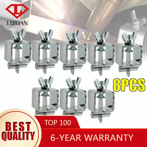 8pcs butt welding - butt, clamps