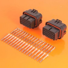 TE / AMP 34 Way ECU Single A Double B Key - Motec Link DTA Haltech ECUmasterPro