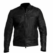 Mens Biker Vintage Distressed