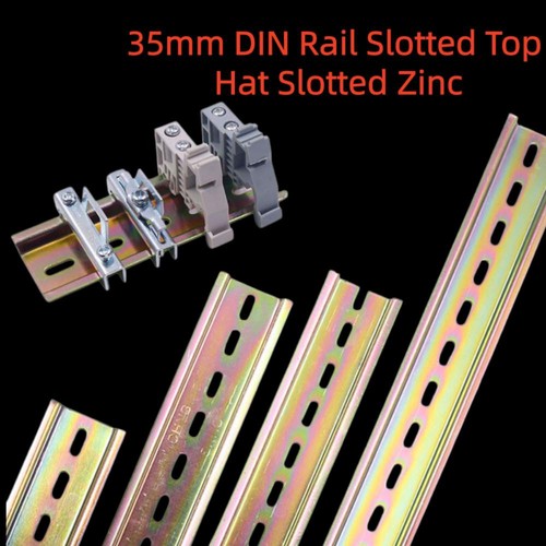 35mm din rail slotted - rail, hat