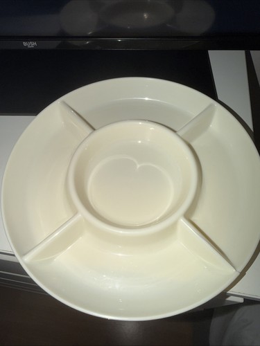 Cream serving plate - serving, with