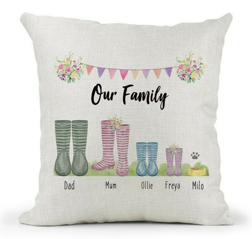 Personalised welly boot - welly, family