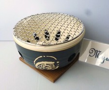 Japanese Tabletop Charcoal Grill Hibachi IKENAGA Water Stove Banko Shichirin
