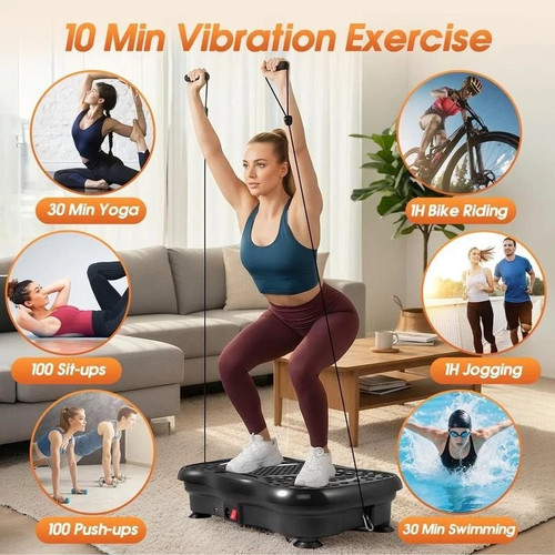 Vibration plate exercise - vibration,